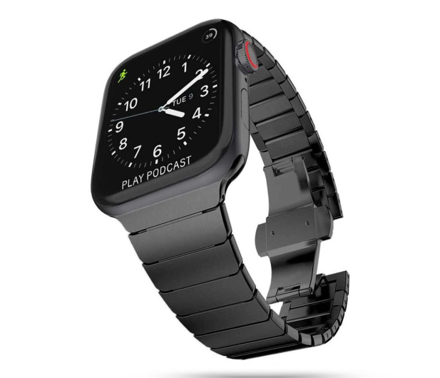 TECH-PROTECT Bransoleta LinkBand do Apple Watch 44/45/46/49 mm black - 687688 - zdjęcie